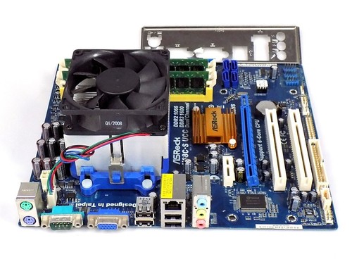 Mainboard cpu ram - mainboard, bundle