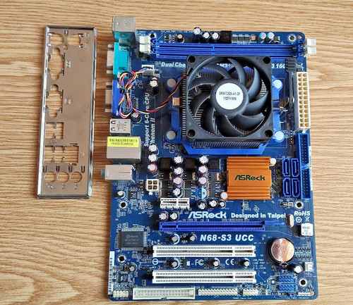 Asrock n68 ucc mainboard - mainboard, +
